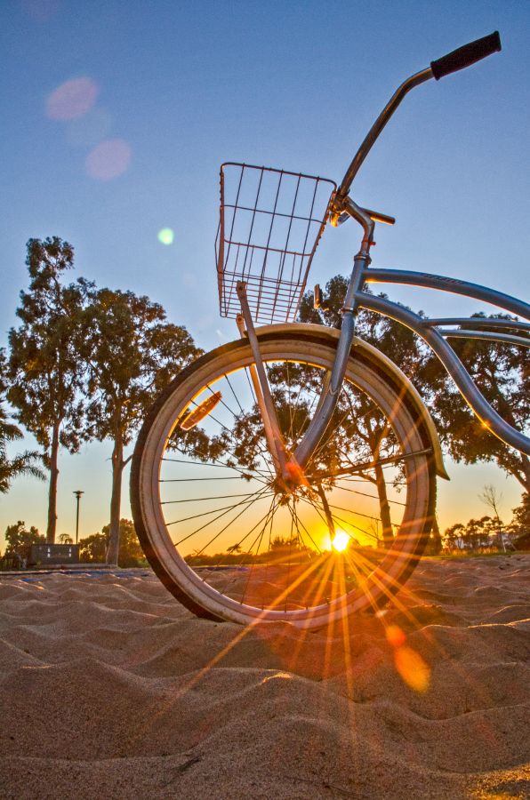 Bike at Sunset