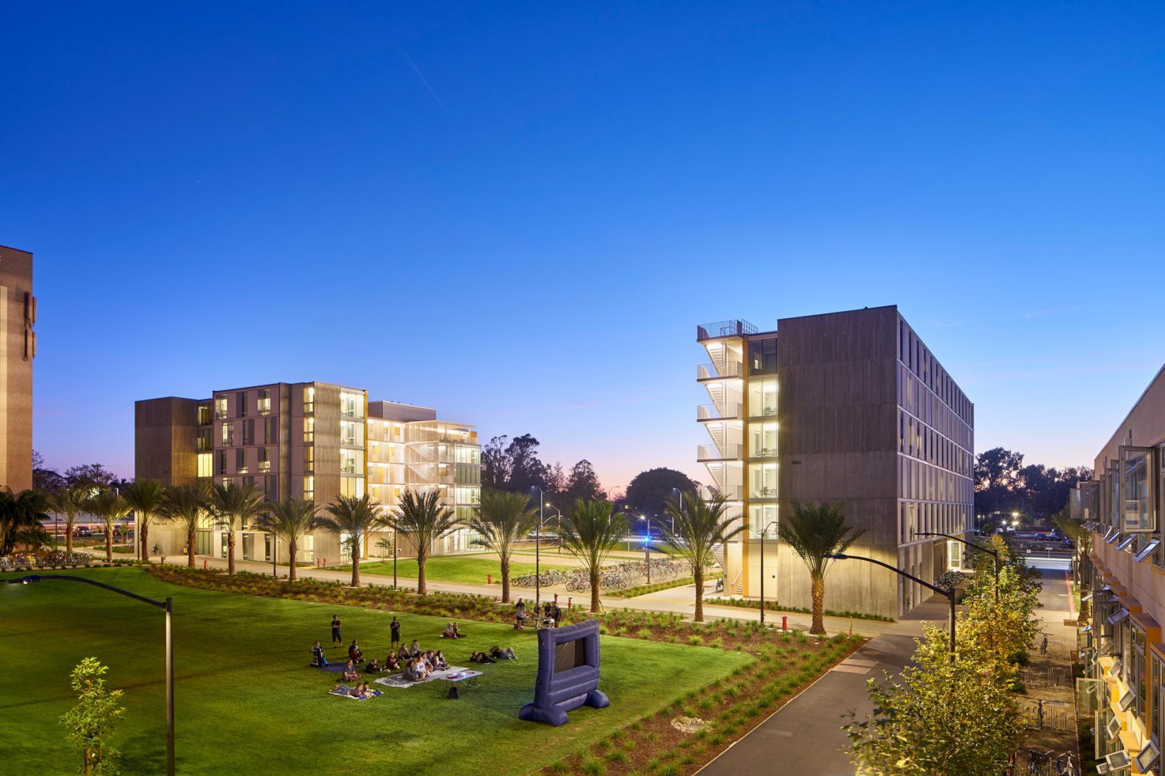 Exterior of Tenaya Towers