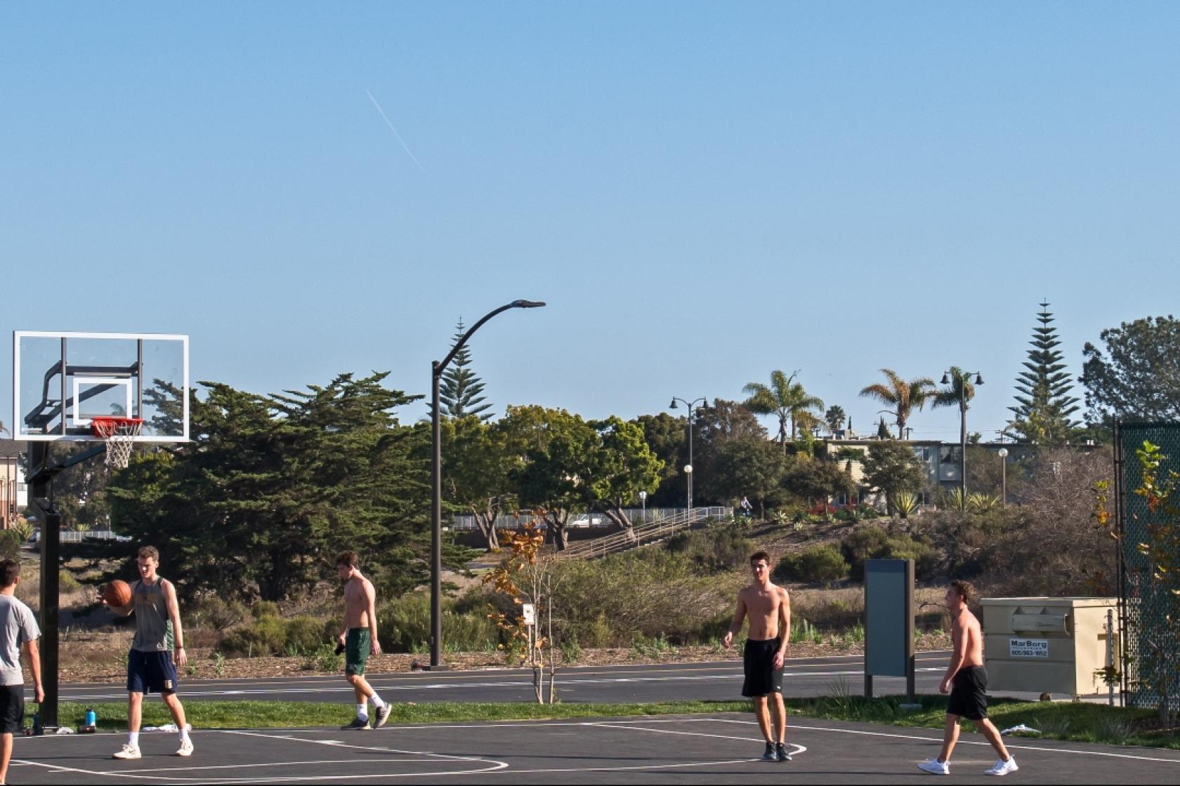 San Joaquin basketball court