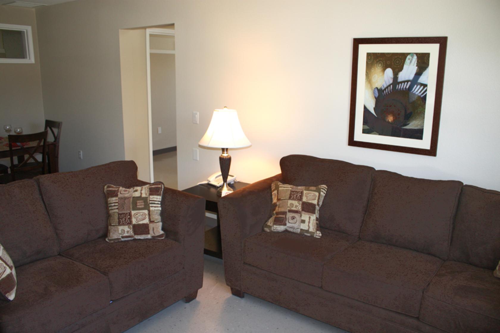 Photo of shared living room
